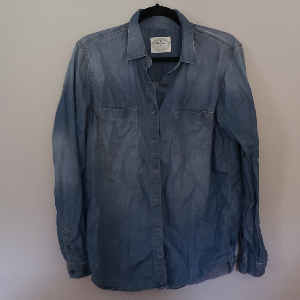 Mavi Jeans Denim Button-down